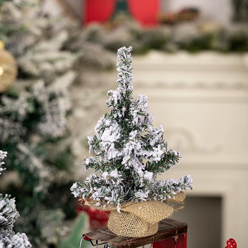 Creative Simulation Snow Christmas Tree - Festive Holiday Decor - ClubOn