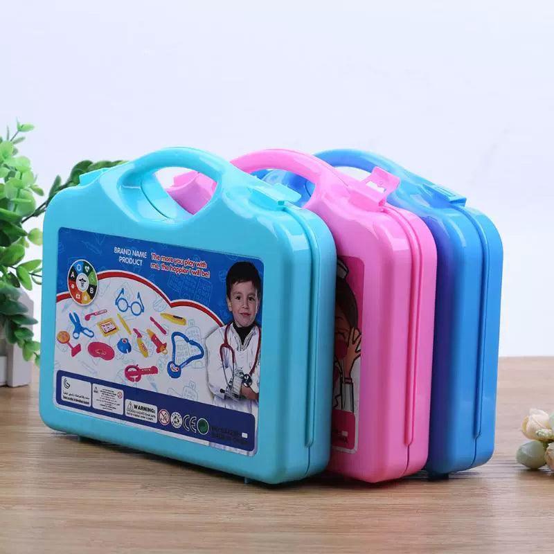 Children’s Doctor & Nurse Pretend Play Set – Portable Suitcase - ClubOn