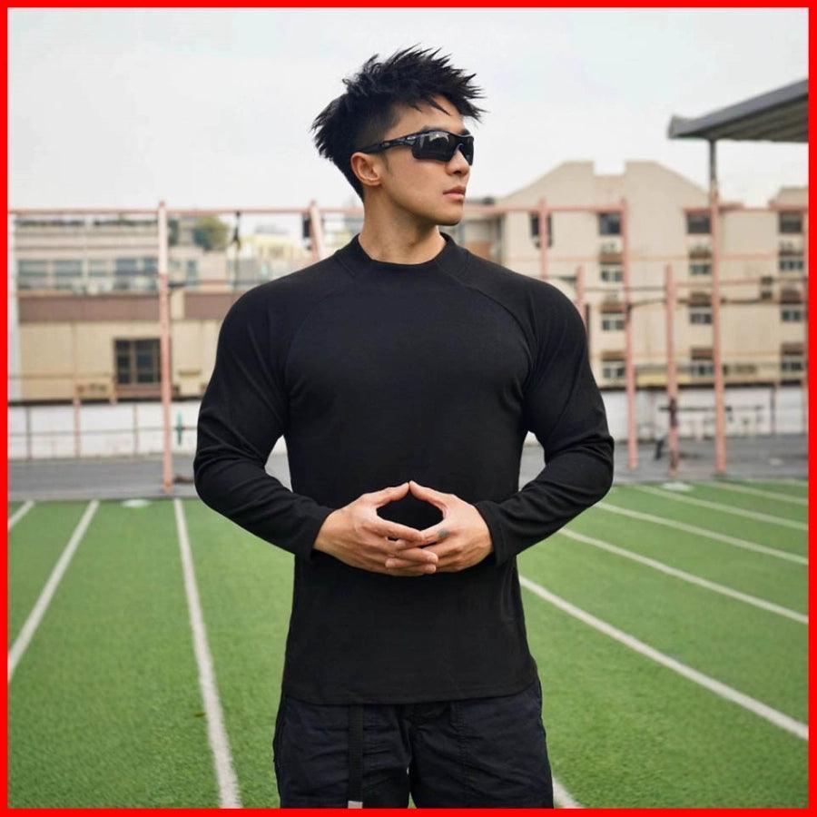Winter Warm Men’s T-shirt – Comfortable, Stylish T-shirt Blouse for Cold Weather - ClubOn