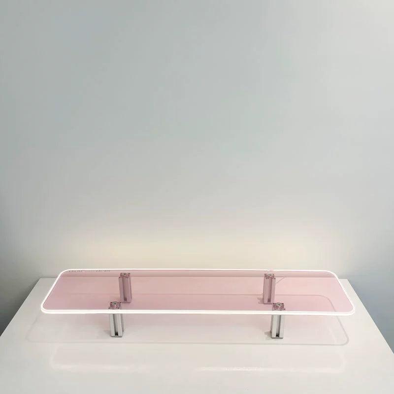 Transparent Acrylic Monitor Stand - Heightening Support Shelf - ClubOn