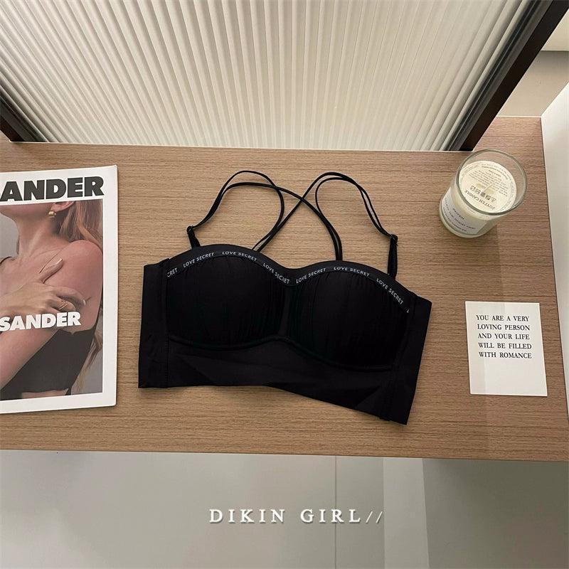 Autumn/Winter Lace Bra - Gathered Design for Small Breasts - ClubOn