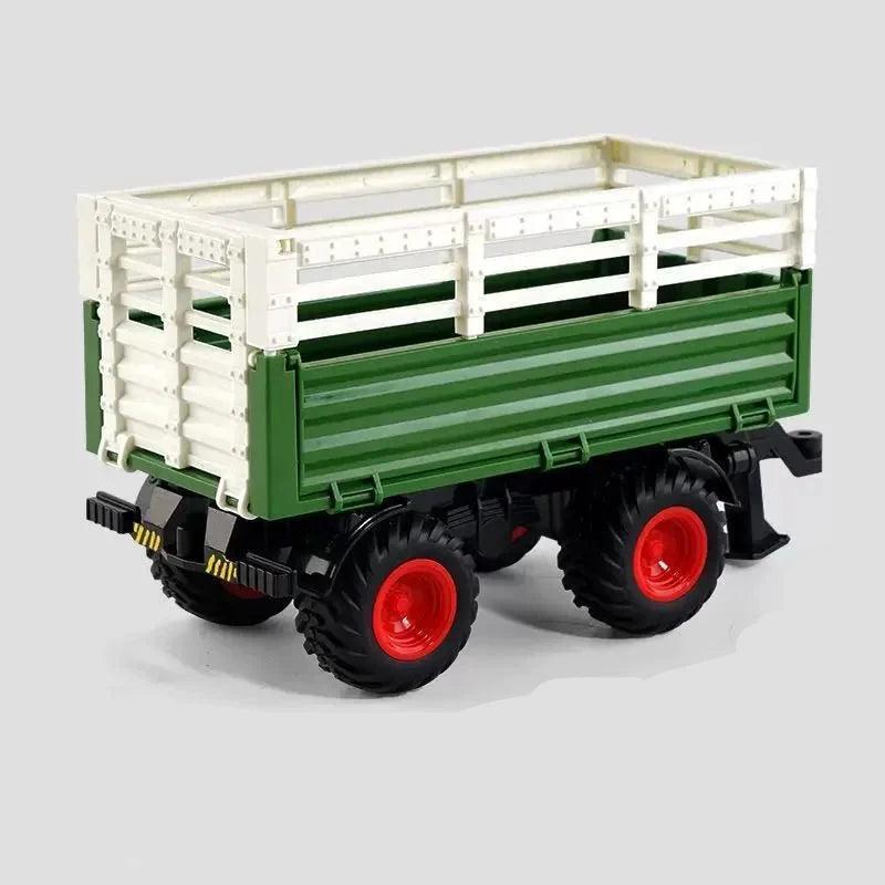 Tractor Toy Car Model with Trailer & Accessories – Kids’ Simulation Toy - ClubOn