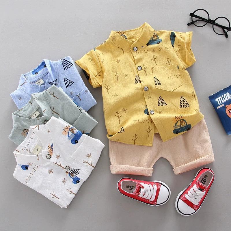 Children’s T-Shirt & Shorts Set for Boys - ClubOn