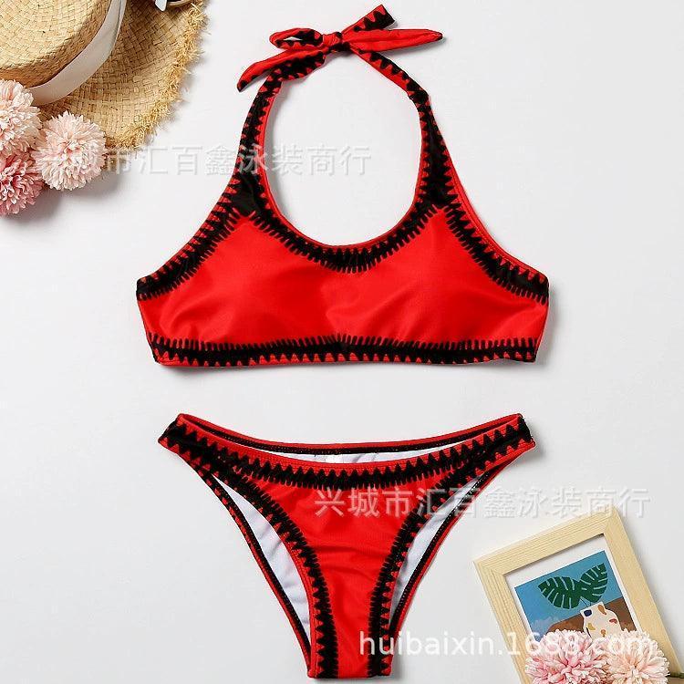 Printed Split Bikini Swimsuit for Women’s Swimwear - ClubOn