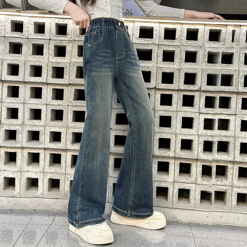 Girls' Denim Pants – Stylish Jeans for Kids & Children - ClubOn