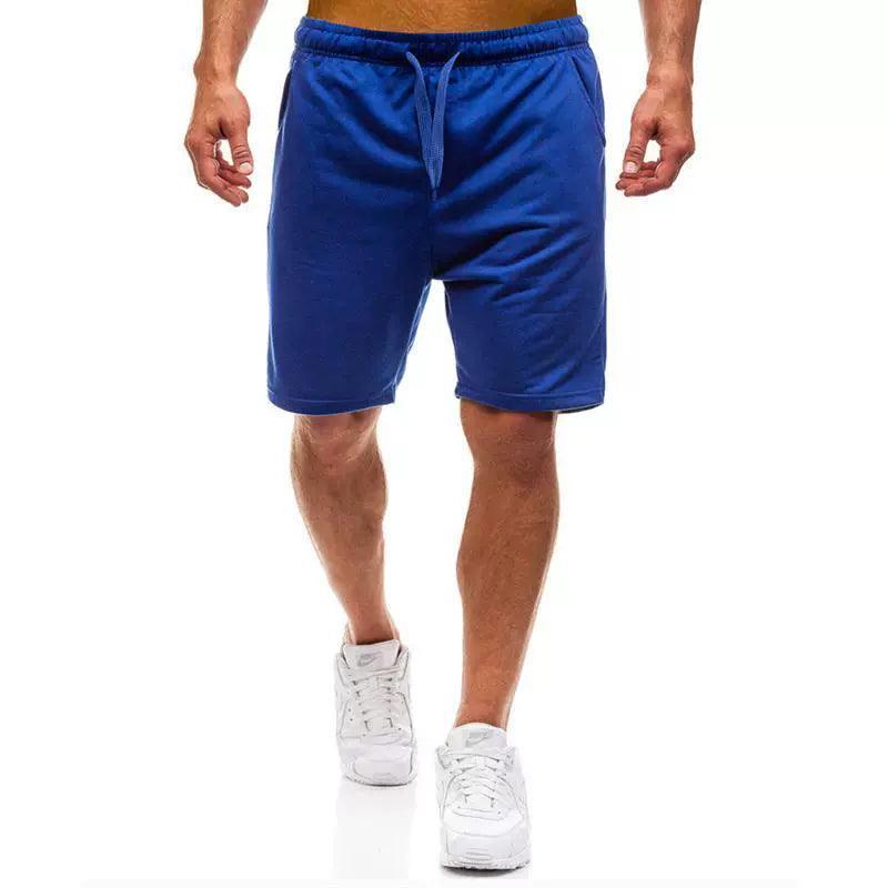 Men’s Sports Shorts – Fashionable Split Pants in Solid Color - ClubOn