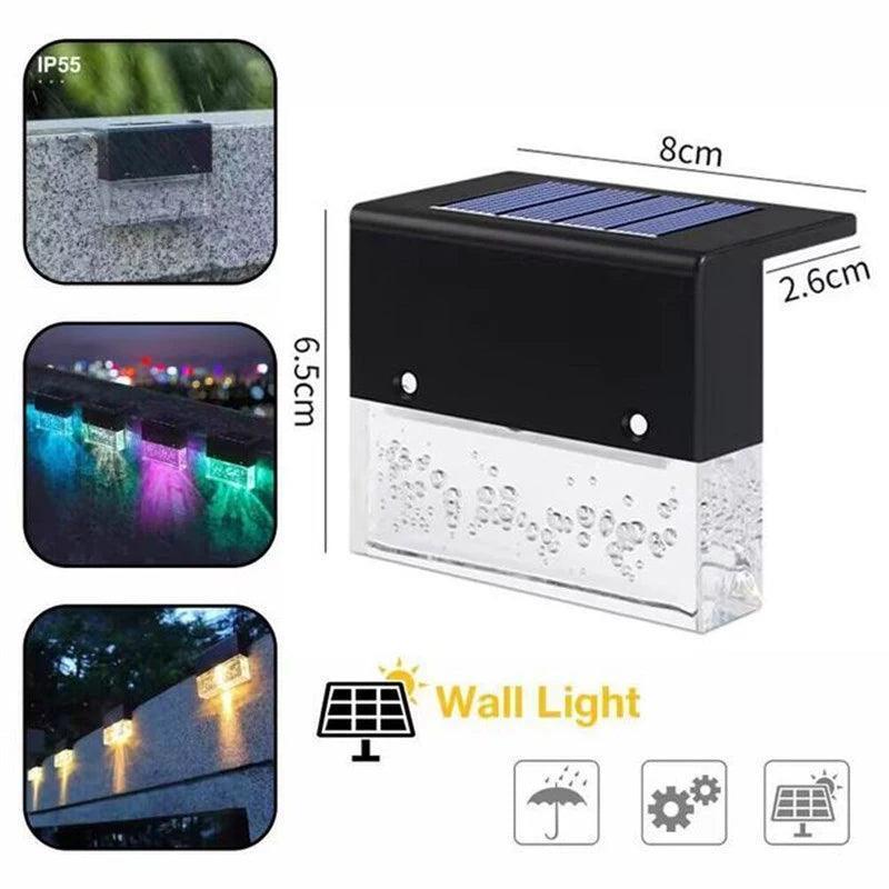 Solar Deck Lights Outdoor – LED Garden Step Lighting - ClubOn