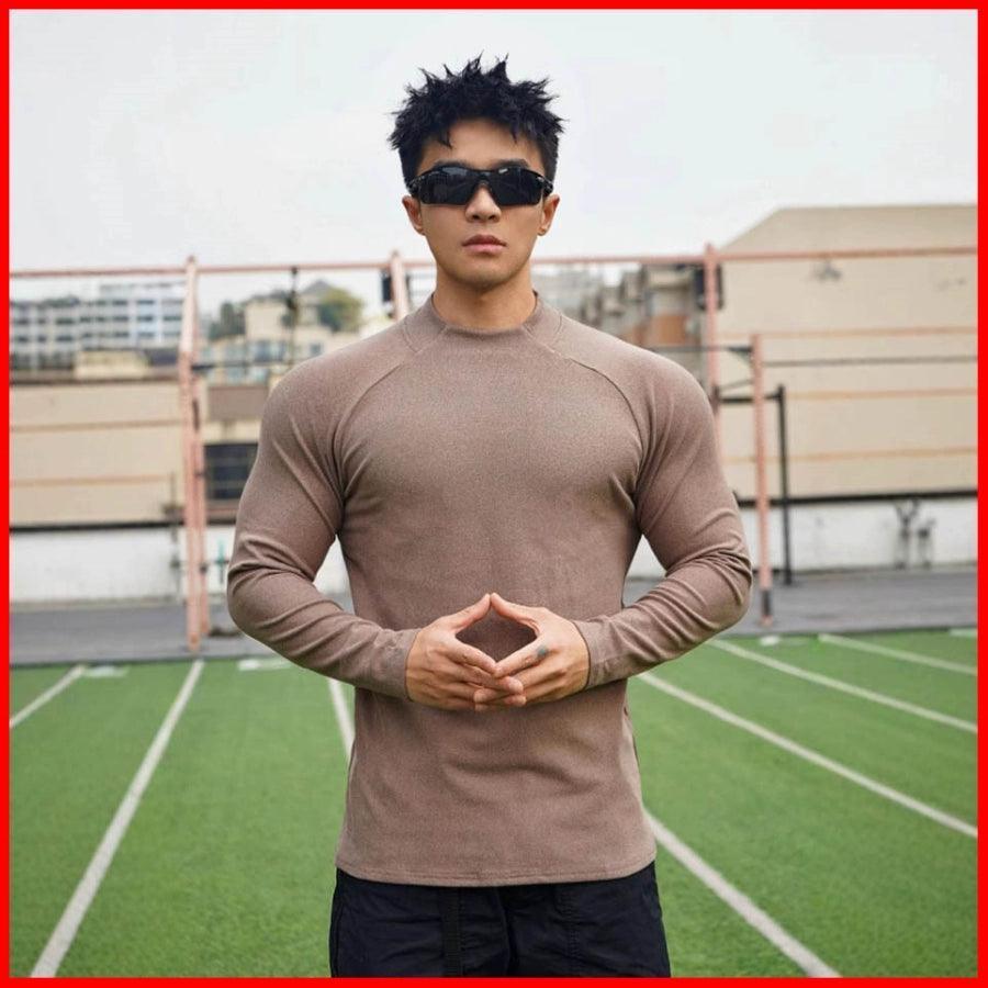 Winter Warm Men’s T-shirt – Comfortable, Stylish T-shirt Blouse for Cold Weather - ClubOn