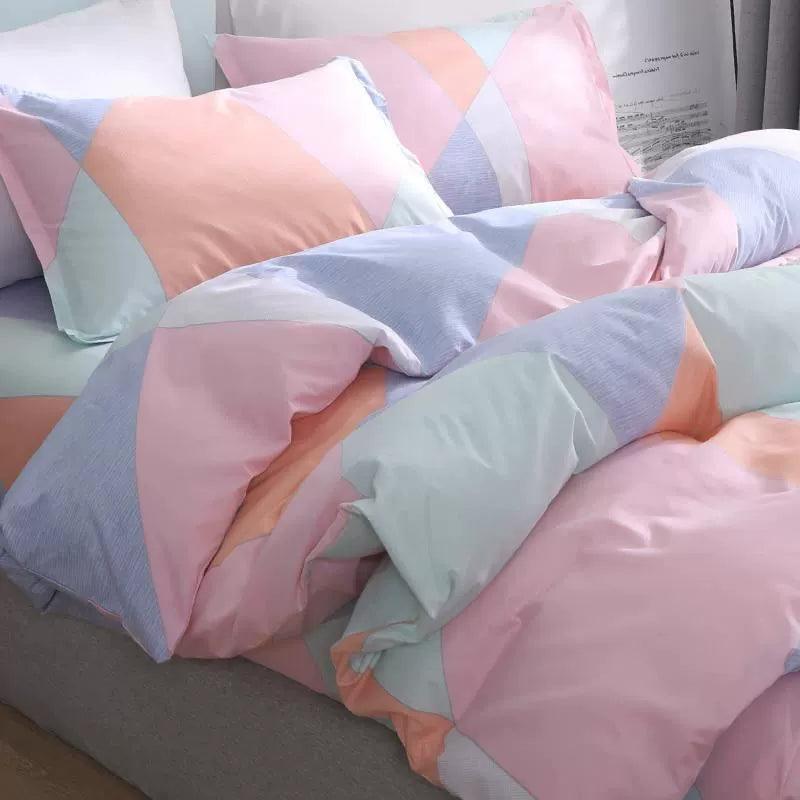 4-Piece Bedsheet Set – Flat Sheet & Bed Cover for Single/Double Beds - ClubOn