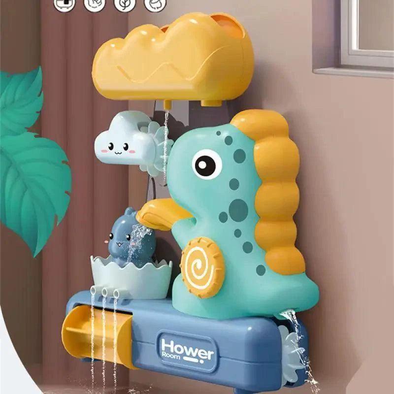 Funny Dinosaur Bath Toy – Kids Bathroom Shower & Swimming Toy - ClubOn