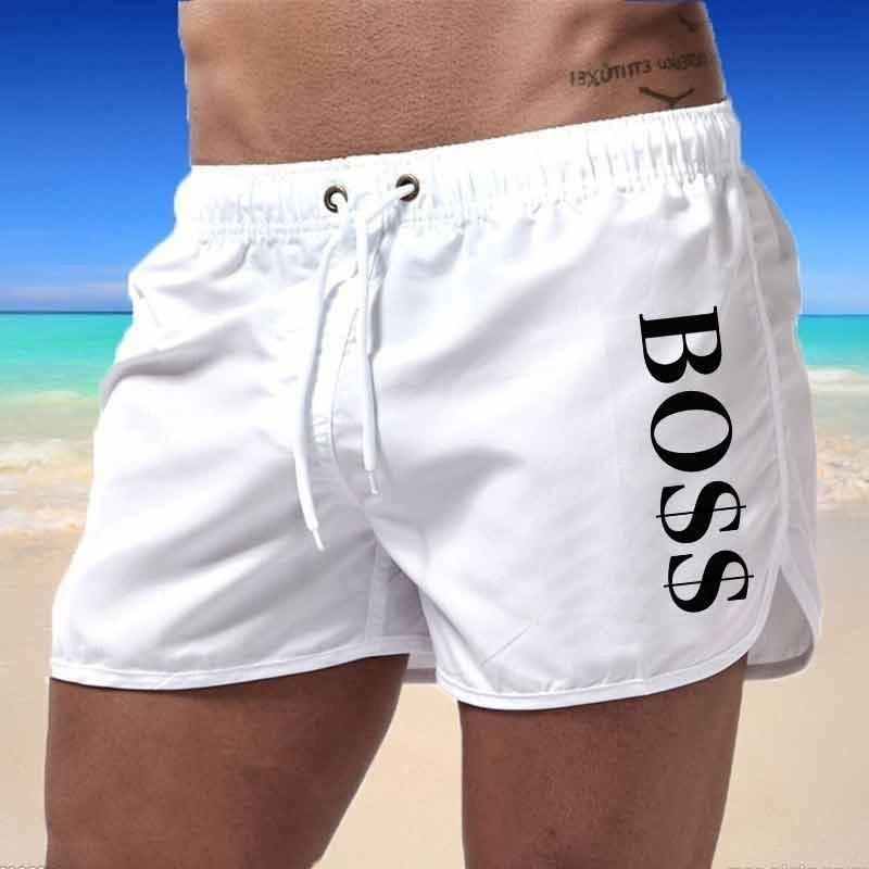 Men’s Colorful Swim Shorts – Summer Beach Shorts Swimwear - ClubOn