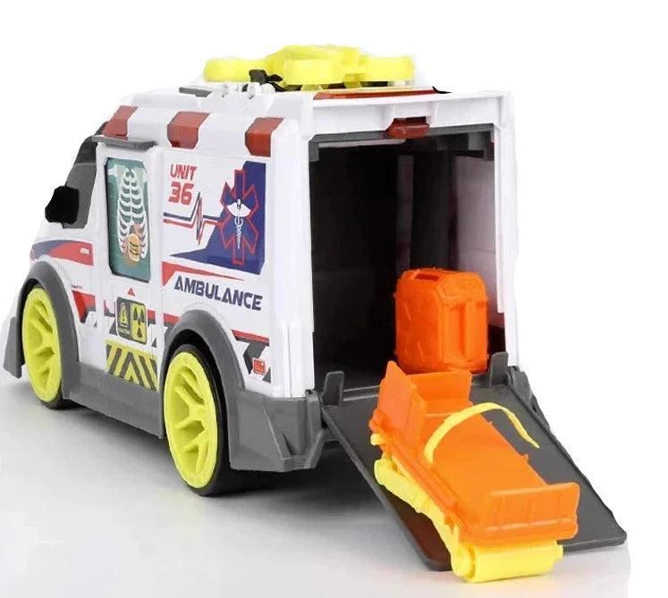 German DICKIE TOYS Command Center – Fire Truck, Ambulance & Police Car Set - ClubOn