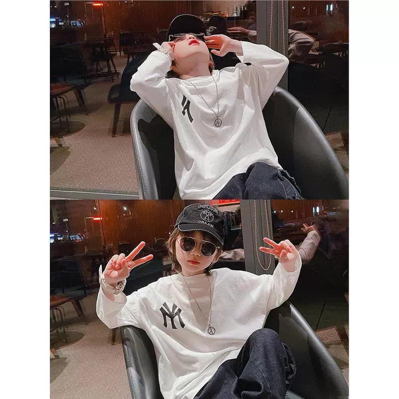 GAP Boys' Long-Sleeved T-shirt – Autumn, Loose Tops - ClubOn