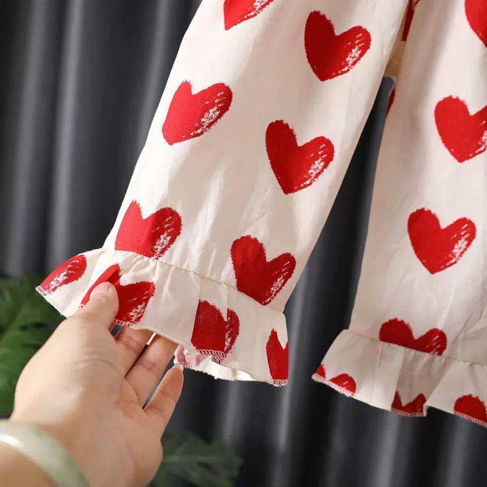 Girls' Long Sleeve Pajamas 12M-6Y - Spring & Autumn Comfort - ClubOn