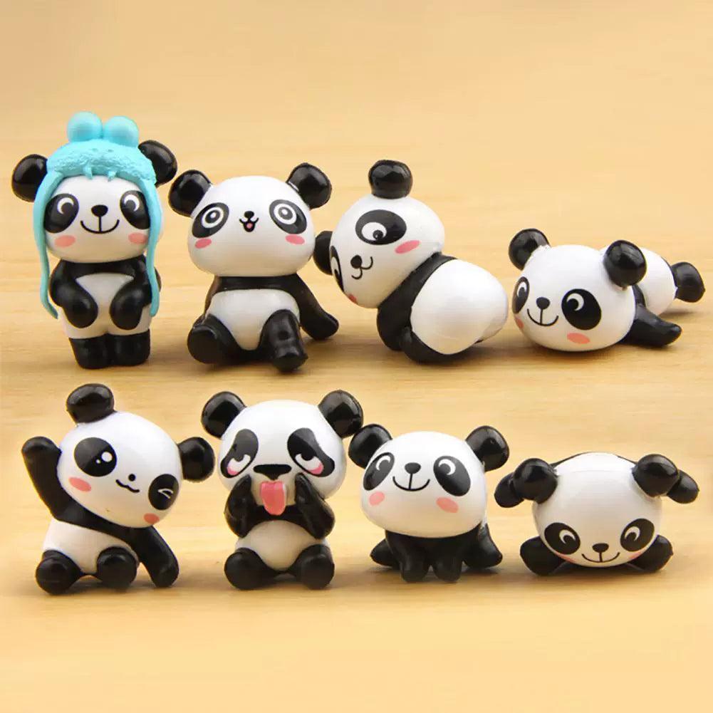 Cute Cartoon Panda Toy Figurines – Landscape Fairy Garden Decoration - ClubOn