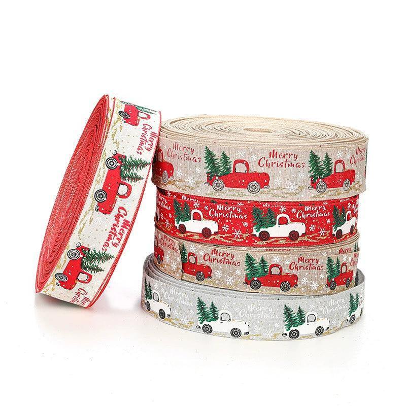Christmas Butterfly Gift Wrapping Ribbon – Festive Colored Ribbon - ClubOn