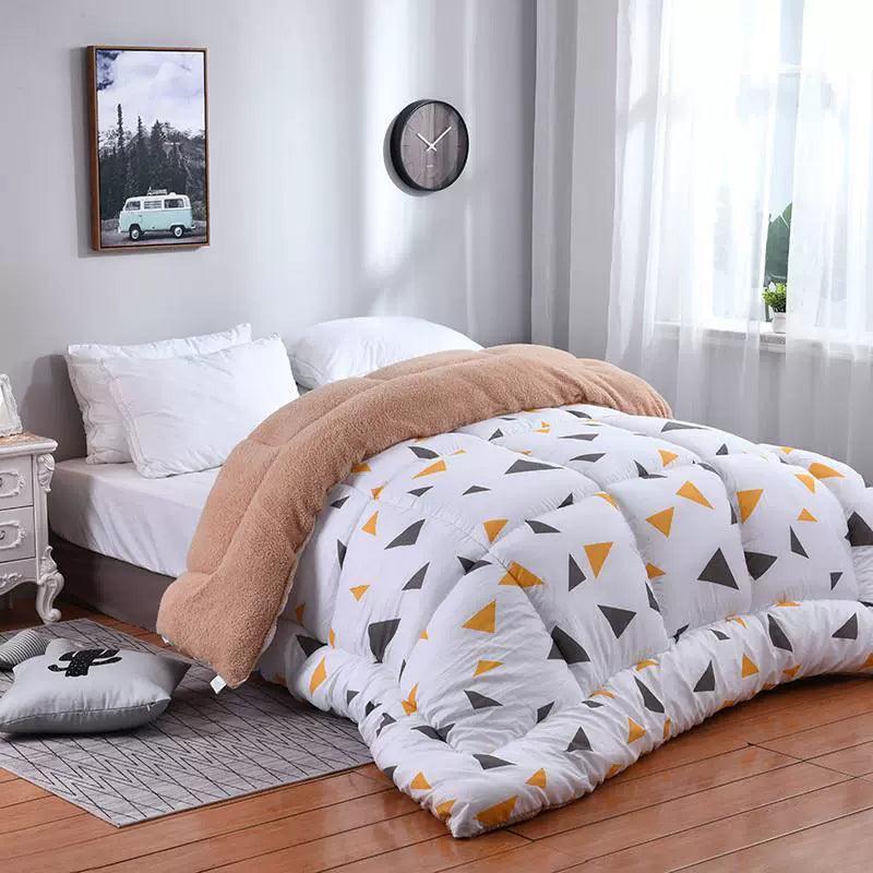 Winter Super Warm Flannel Comforter Duvet Quilt Blanket for Beds - ClubOn