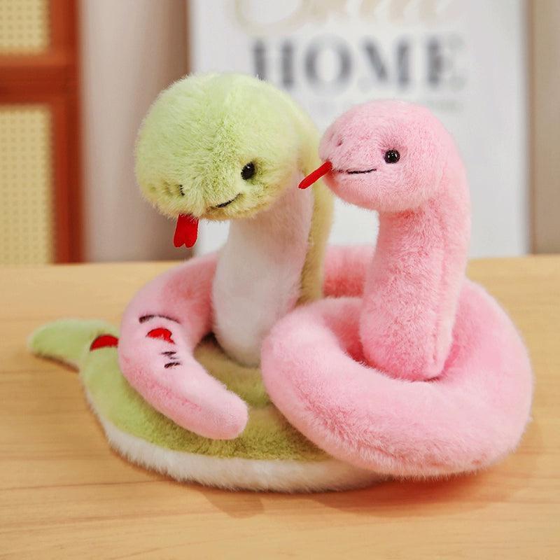 Snake Year Mascot Doll – Snake Baby Plush Toy & Pillow - ClubOn