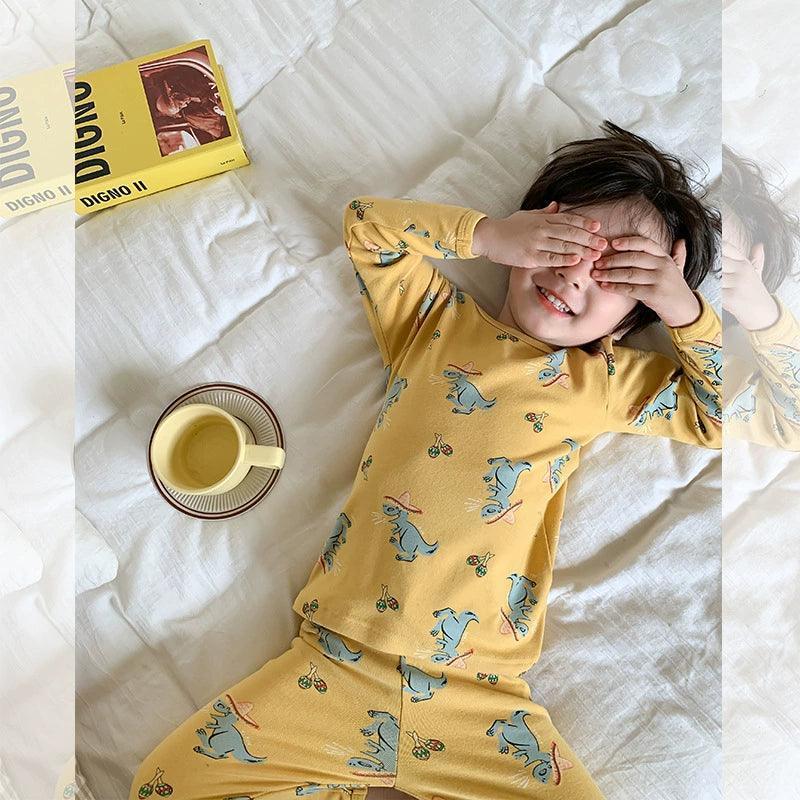 Children's Class A Pajamas - Boys & Girls Spring/Autumn - ClubOn