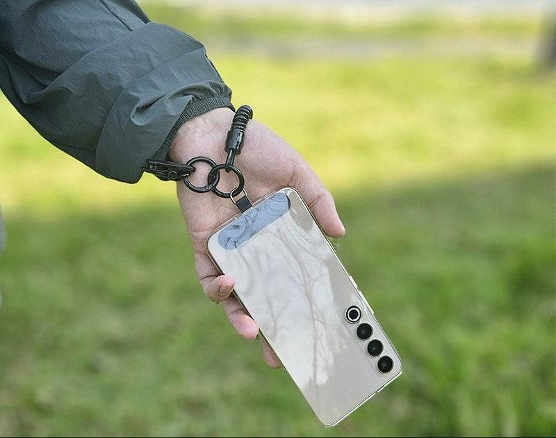 Outdoor Fishing Anti-Lost Phone Holder – Retractable Spring Rope - ClubOn
