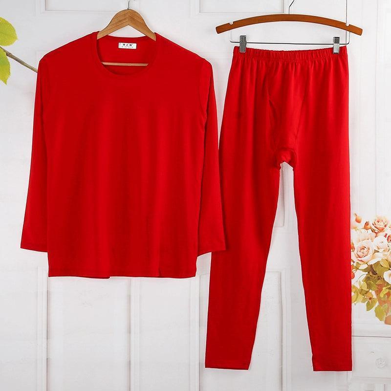 Men’s Lightweight Thermal Underwear Set - Modal, Thin Autumn Layers - ClubOn