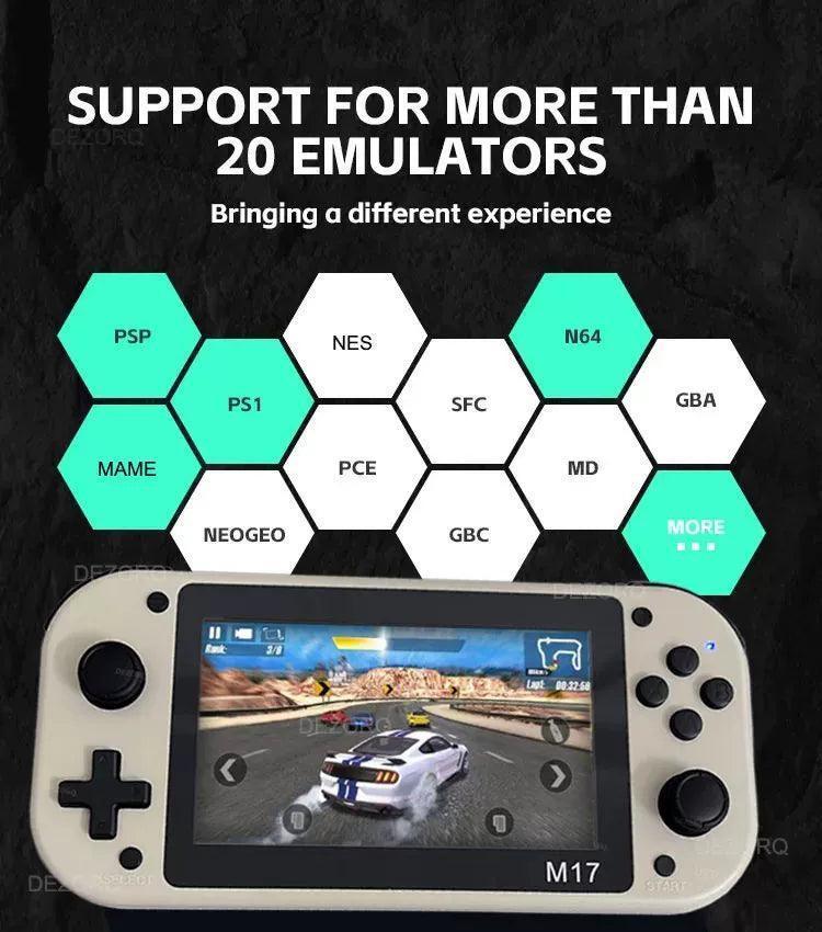 M17 Handheld Game Console - 64G/128G Portable Retro Gaming - ClubOn