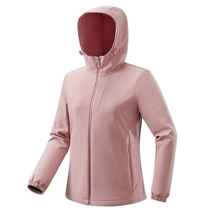 Women’s Outdoor Soft Shell Fleece Jacket - ClubOn