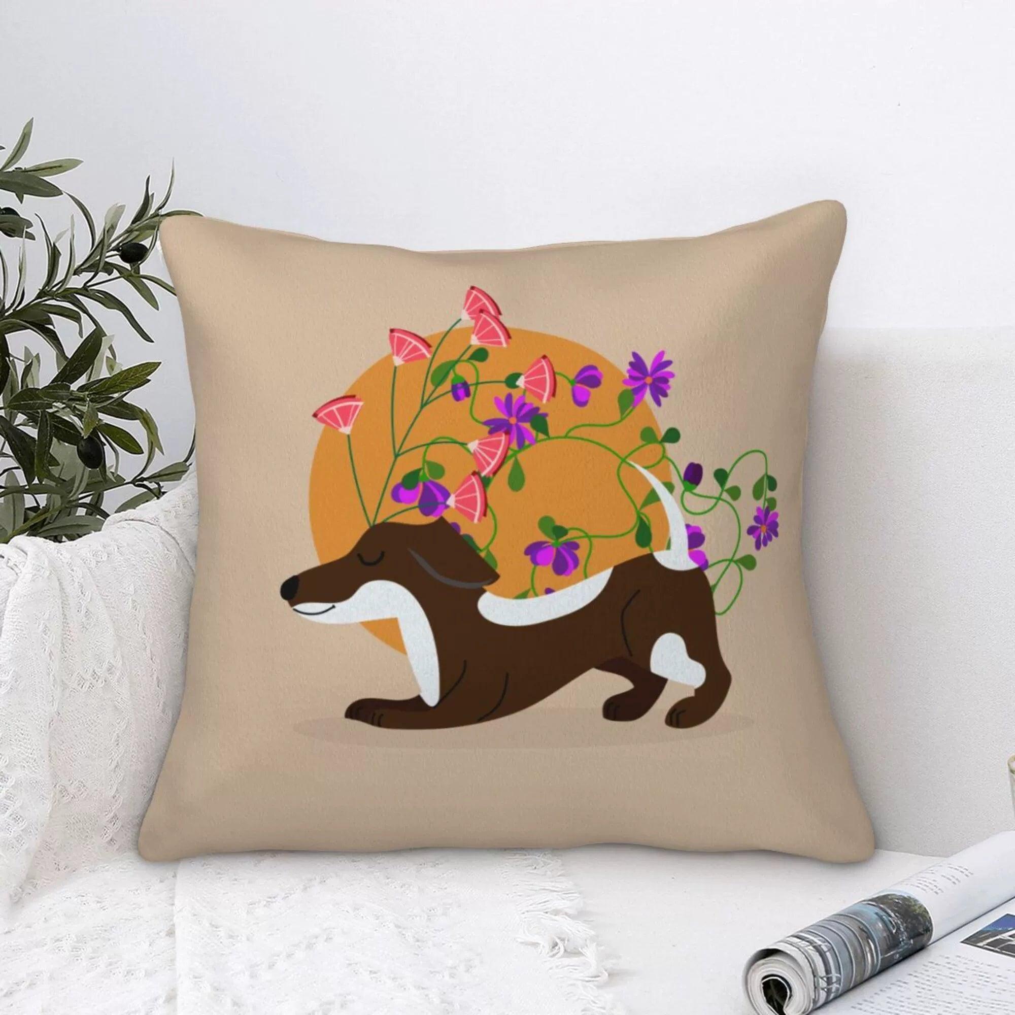Original Cartoon Animal Pillowcase – Cute Sofa & Car Cushion Cover - ClubOn