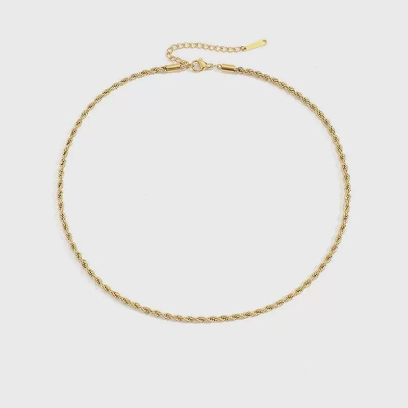 Necklace for Men – Gold Choker Chain Jewelry Friendship Gift - ClubOn