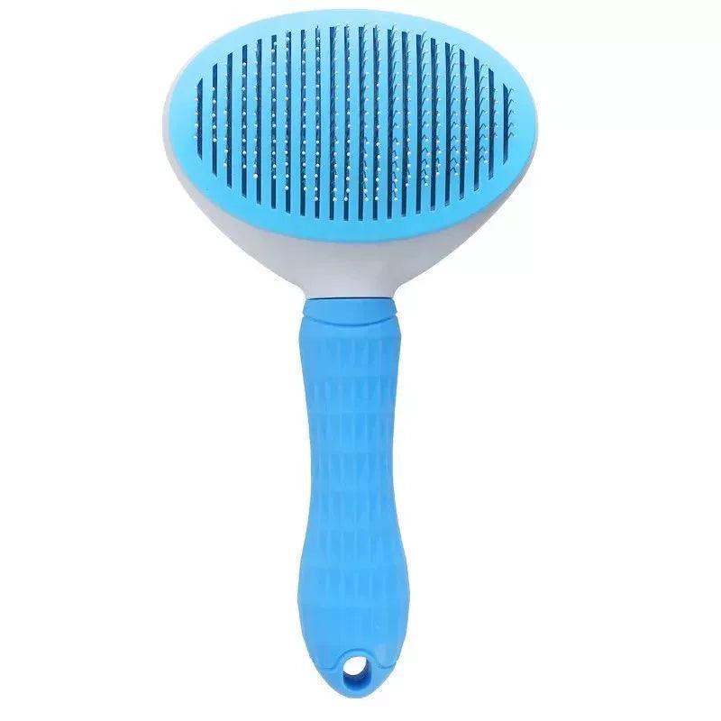 Pet Cat Hair Brush & Dog Comb - Grooming and Care Stainless Steel - ClubOn