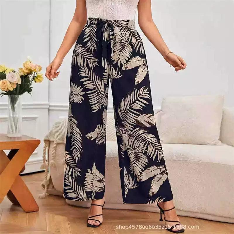 Plus Size Loose Wide-Leg High-Waist Pants for Women – Up to 5XL - ClubOn