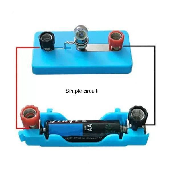 Educational Circuit Building Kid Toy Set - Creative Electrical Learning Kit - ClubOn