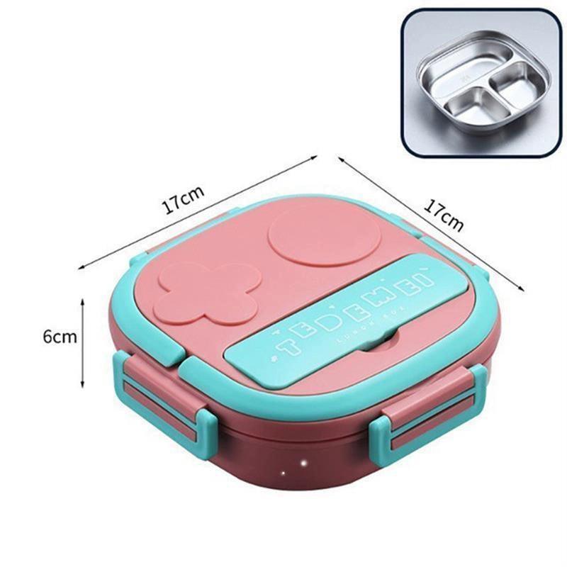 Portable 304 Stainless Steel Kids Lunch Box with Bag - ClubOn