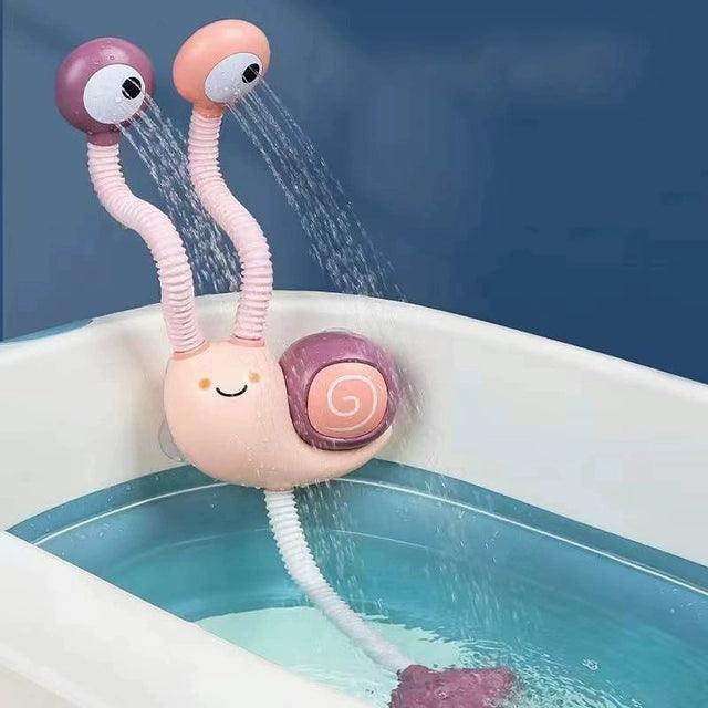Snail Spraying Faucet Bath Toy – Electric Water Game for Kids - ClubOn