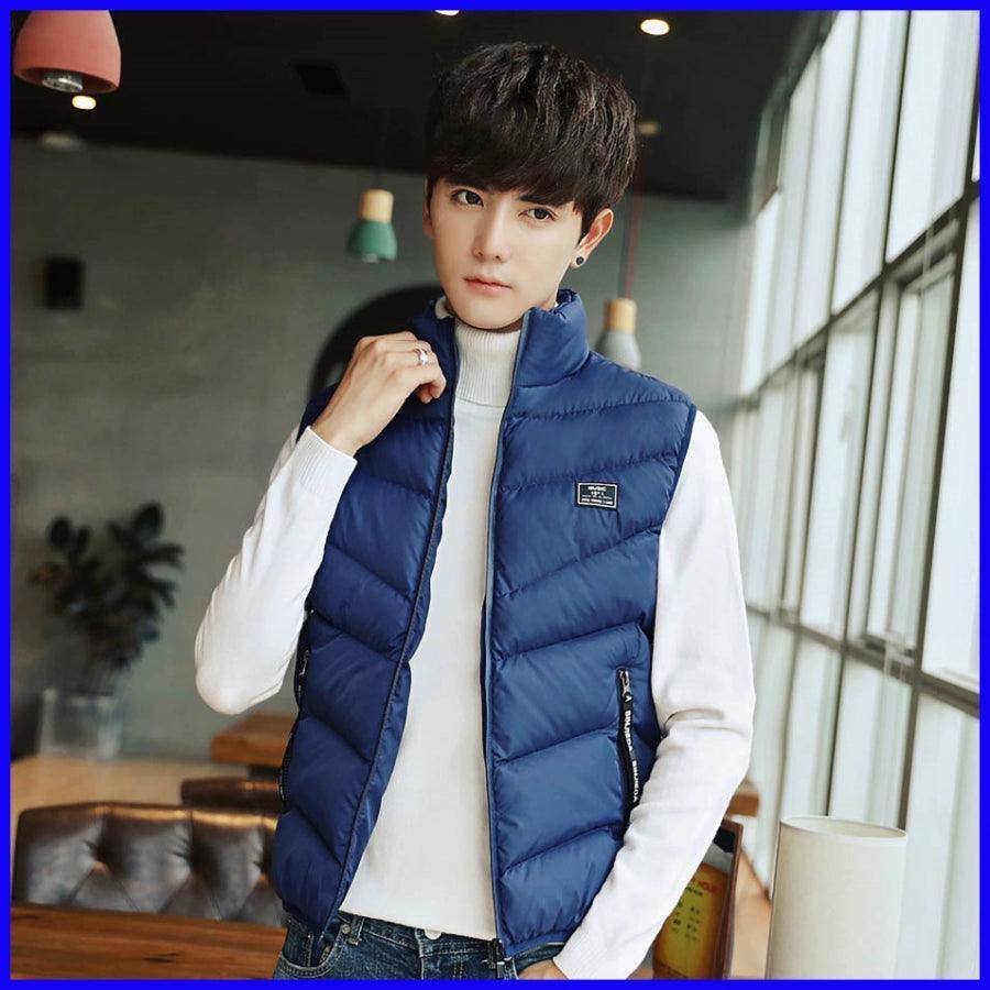 Men’s Down Vest Jacket – Winter Puffer Coat for Cold Weather - ClubOn
