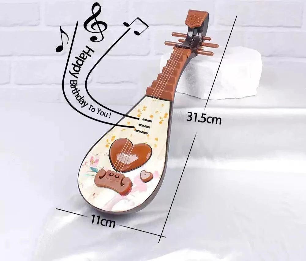 Mini Violin and Pipa Plastic Toy – Cake Baking Decoration - ClubOn