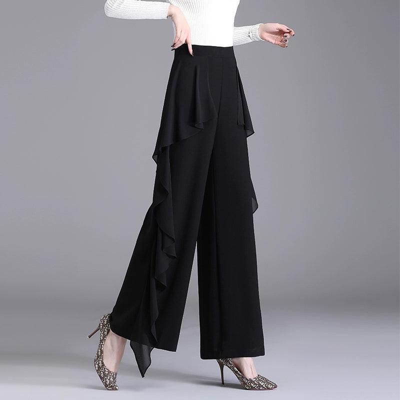 Chiffon Wide-Leg Culottes for Women – Summer Style - ClubOn