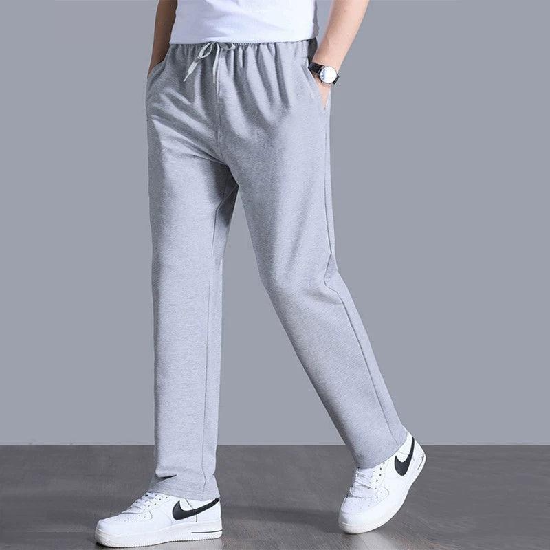 Men's Loose Straight Sports Pants – Summer Casual Trousers - ClubOn