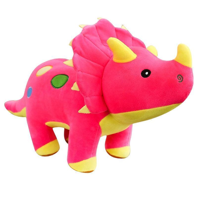 Creative Cute Triceratops Stegosaurus Plush Toy - Soft Dinosaur - ClubOn