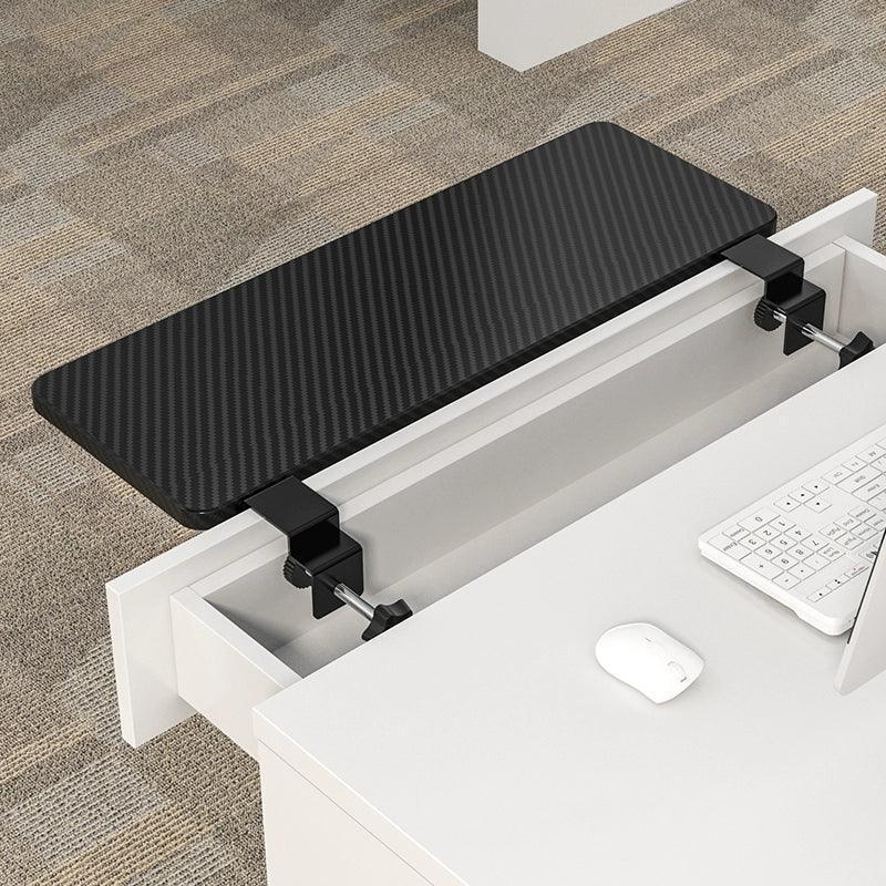 Office Desk Extension Board with Drawer - Workspace Expander - ClubOn