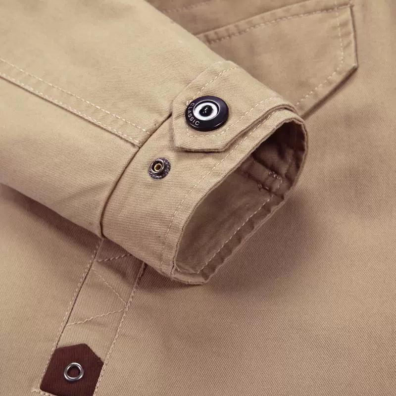 Men’s Large Size Autumn Casual Jacket – Direct Camp Style - ClubOn