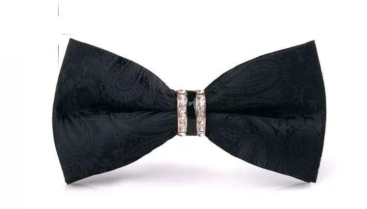 British Men's Bow Tie - Formal Wedding Tie Double - ClubOn