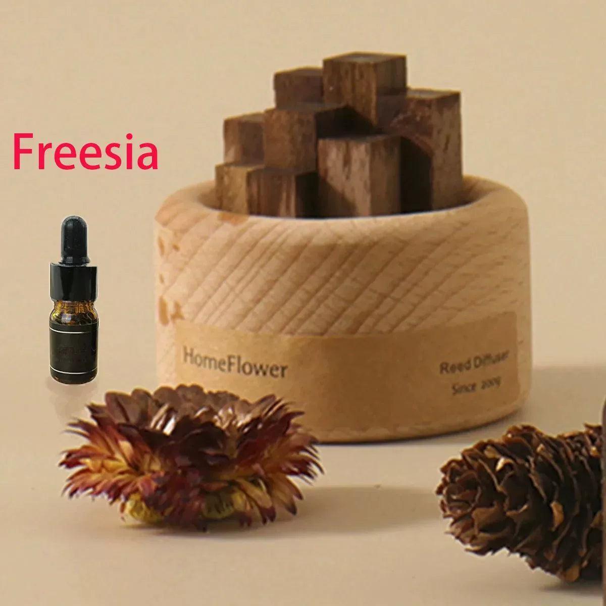 Wood Scent Essential Oil Diffuser – Decorative Home Fragrance - ClubOn