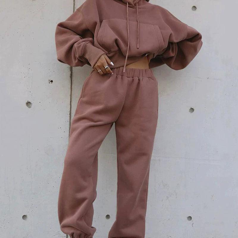 Women’s Casual Winter Sportswear Suit - ClubOn