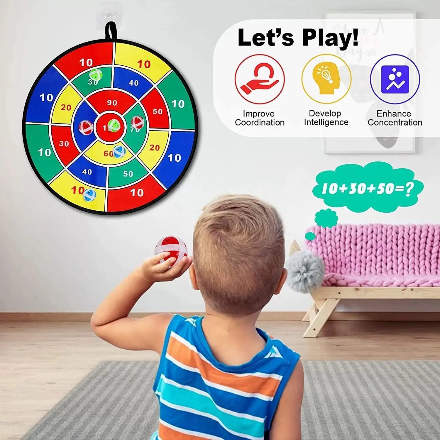 Montessori Dart Board – Target Sports Game Toys for Children - ClubOn