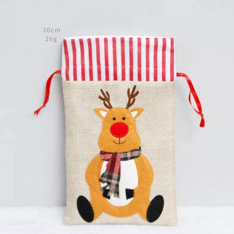 Christmas Reticule Gift Bag – Children's Cornucopia Decoration - ClubOn