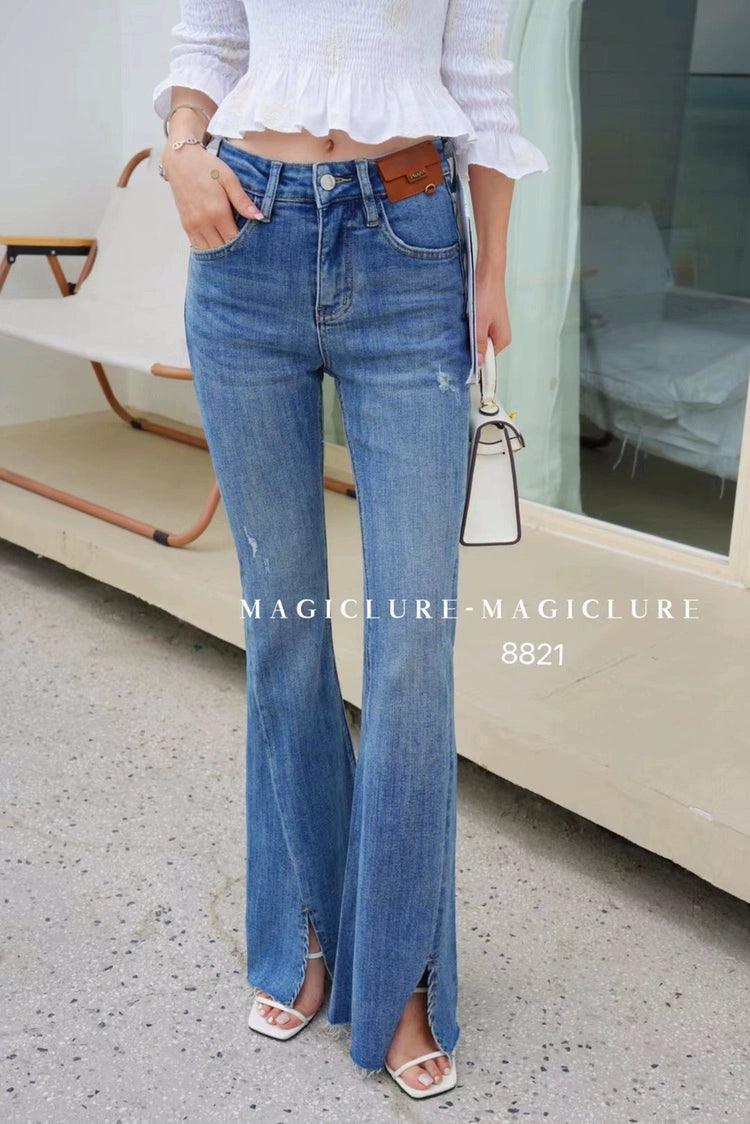 Salt by Jeans 8821 European Flared Pants for Women - ClubOn