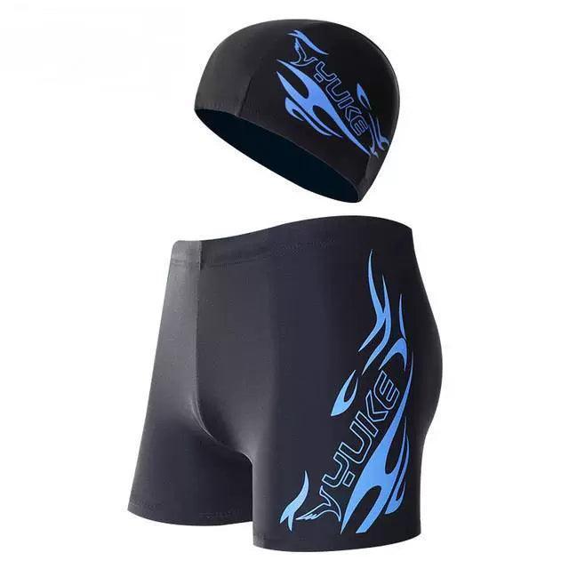 Men's Swimming Set | Swim Trunks, Glasses, and Cap - ClubOn