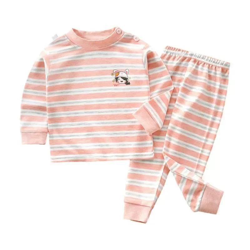 Striped Pajama Set for Kids - Boys & Girls Sleepwear - ClubOn