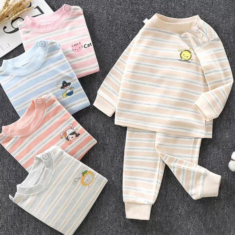 Striped Pajama Set for Kids - Boys & Girls Sleepwear - ClubOn